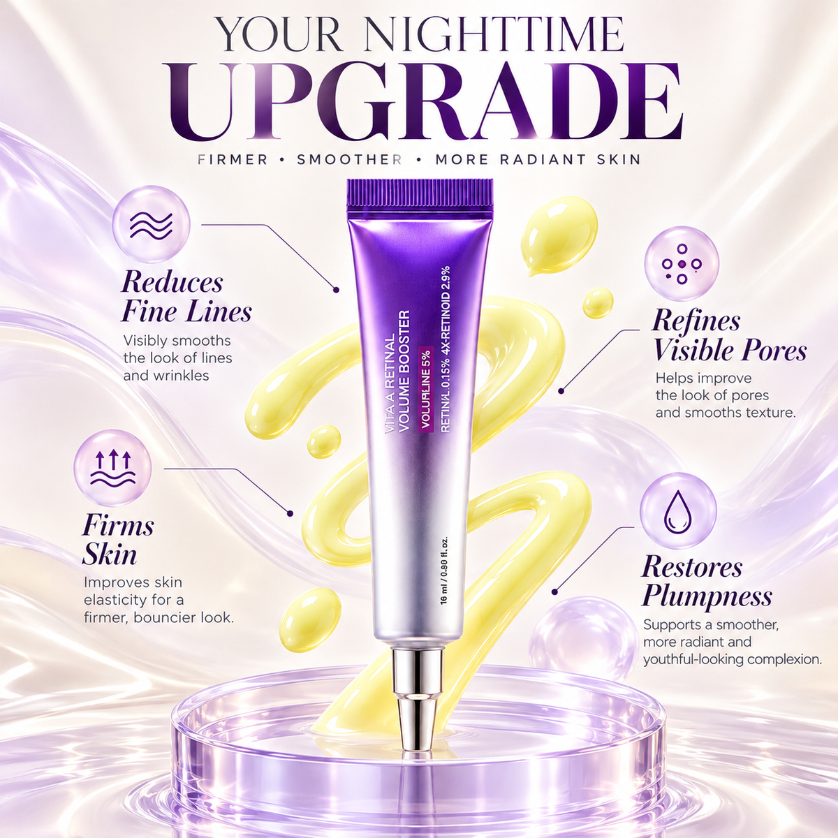 🔥🎁 BUY 1 GET 1 FREE 💜 | [NEW] Vita A Retinal Volume Booster – Plump, Firm & Smooth