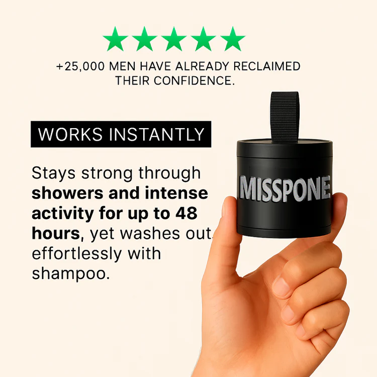 Misspone™ - Revive Your Hairline Powder