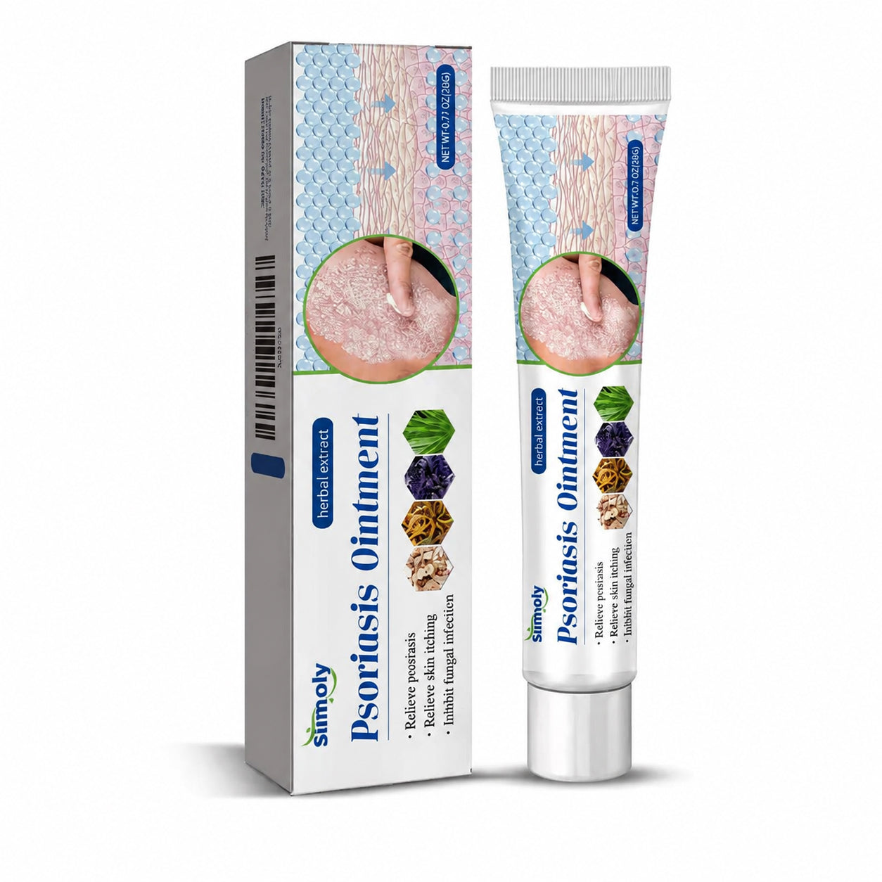 South Moon Sensitive Skin Soothing Care Cream, Natural Botanical Formula, Helps Soothe Dryness, Itching and Redness, Suitable for Daily Sensitive Skin Care, Scalp Care and Skin Moisturizing Repair, Deep Hydration