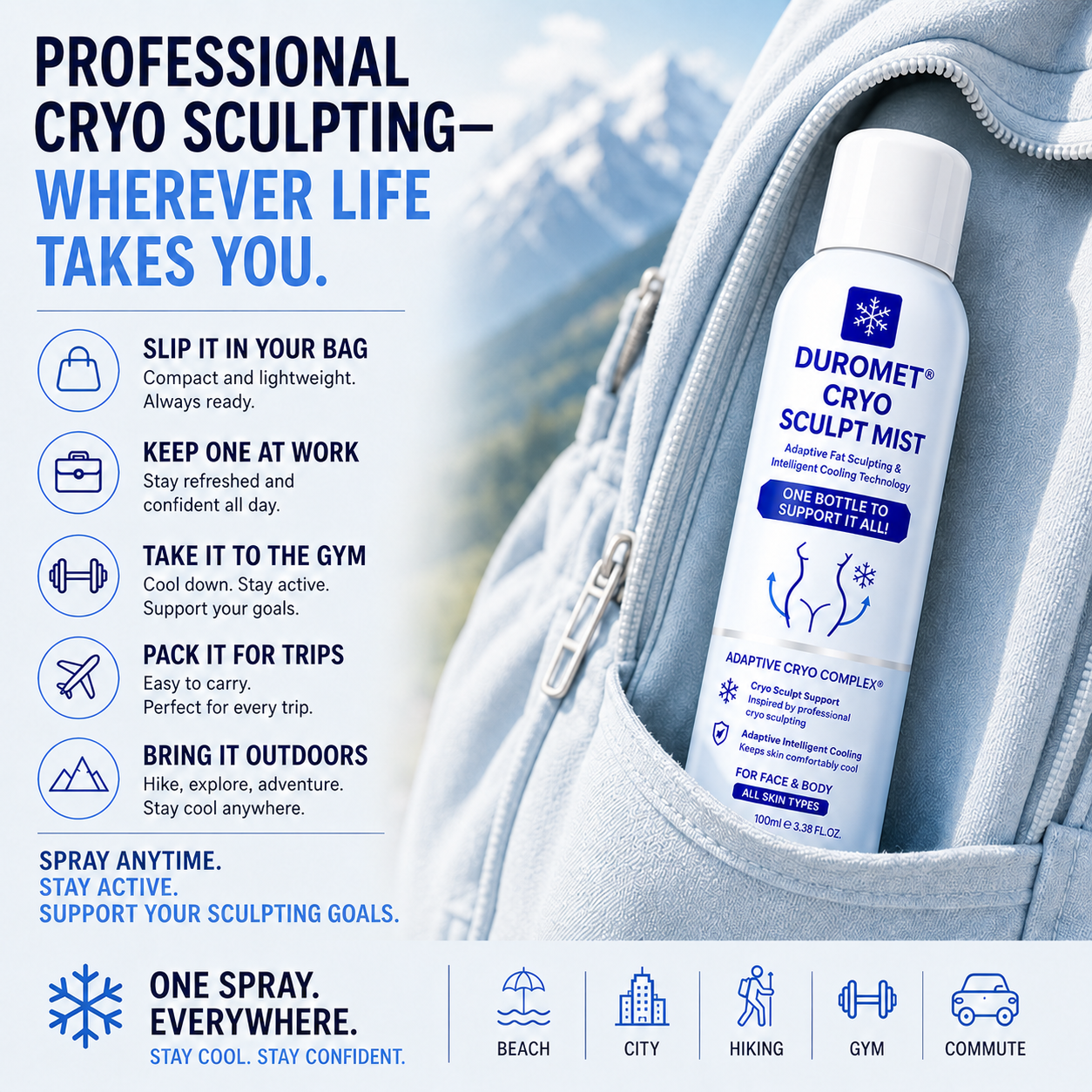 🔥LAST DAY Buy 1 Get 1 Free🔥 Pawzioo® 4-in-1 Cryo Sculpt Mist