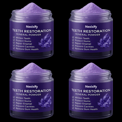 🦷 Nexisify™ Tooth Powder – Natural Whitening & Fresh Breath!