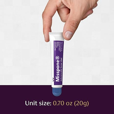 Advanced Scar Gel – Treats old and new scars, helps reduce the appearance of scars from acne, surgery, burns, injuries, and stretch marks