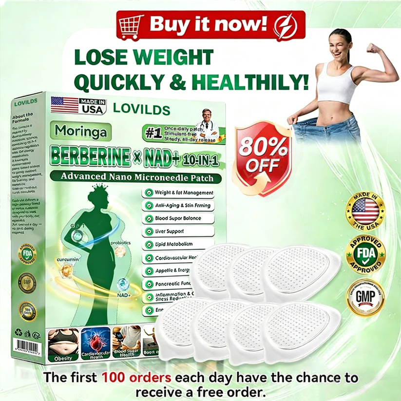 𝑶𝒇𝒇𝒊𝒄𝒊𝒂𝒍 𝑺𝒕𝒐𝒓𝒆|👩‍⚕️LOVILDS® 𝑴𝒐𝒓𝒊𝒏𝒈𝒂 & 𝑩𝒆𝒓𝒃𝒆𝒓𝒊𝒏𝒆 10-𝑰𝑵-1 𝑨𝒅𝒗𝒂𝒏𝒄𝒆𝒅 𝑵𝒂𝒏𝒐 𝑴𝒊𝒄𝒓𝒐𝒏𝒆𝒆𝒅𝒍𝒆 𝑷𝒂𝒕𝒄𝒉(𝐎𝐧𝐜𝐞 𝐃𝐚𝐢𝐥𝐲, 𝐯𝐢𝐬𝐢𝐛𝐥𝐞 𝐜𝐡𝐚𝐧𝐠𝐞𝐬 𝐢𝐧 𝟕 𝐝𝐚𝐲𝐬)✅ 𝐎𝐛𝐞𝐬𝐢𝐭𝐲, 𝐃𝐢𝐚𝐛𝐞𝐭𝐞𝐬, 𝐒𝐥𝐞𝐞𝐩 𝐀𝐩𝐧𝐞𝐚, 𝐀𝐧𝐝 𝐉𝐨𝐢𝐧𝐭 𝐈𝐬𝐬𝐮𝐞𝐬🌷
