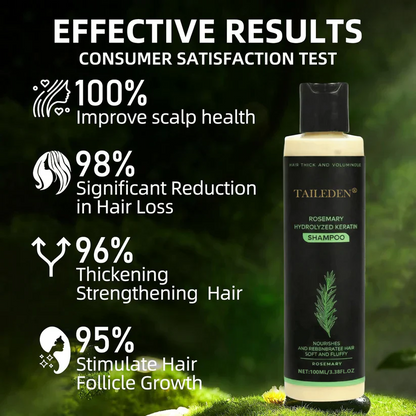(🔥LAST DAY SALE-70% OFF)🌱 TAILEDEN® Organic Rosemary Hair Growth Shampoo