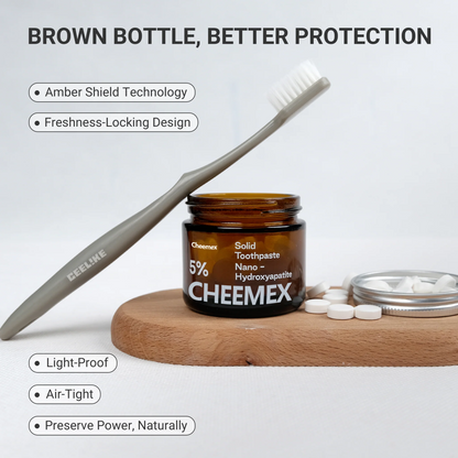 CHEEMEX™ 5% Hydroxyapatite Toothpaste Tablets