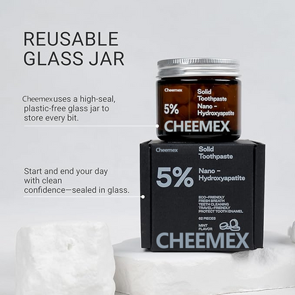 CHEEMEX™ 5% Hydroxyapatite Toothpaste Tablets