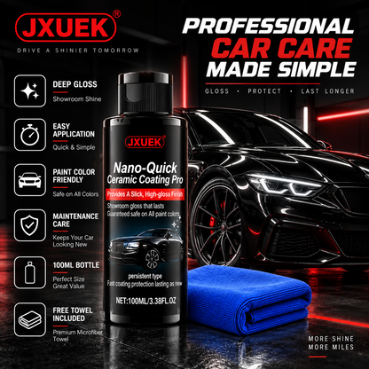 🔥 BUY 1 GET 1 FREE 🔥 JUXEK™ Ceramic Shield Pro — Advanced Nano Ceramic Coating