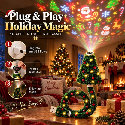 🎄✨ Christmas Magic Projector – Bring Holiday Magic to Your Home! 🎅