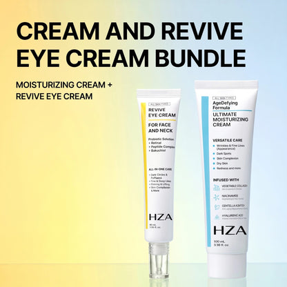 HZA AgeDefyingFormula™ Cream and Revive Eye Cream Bundle