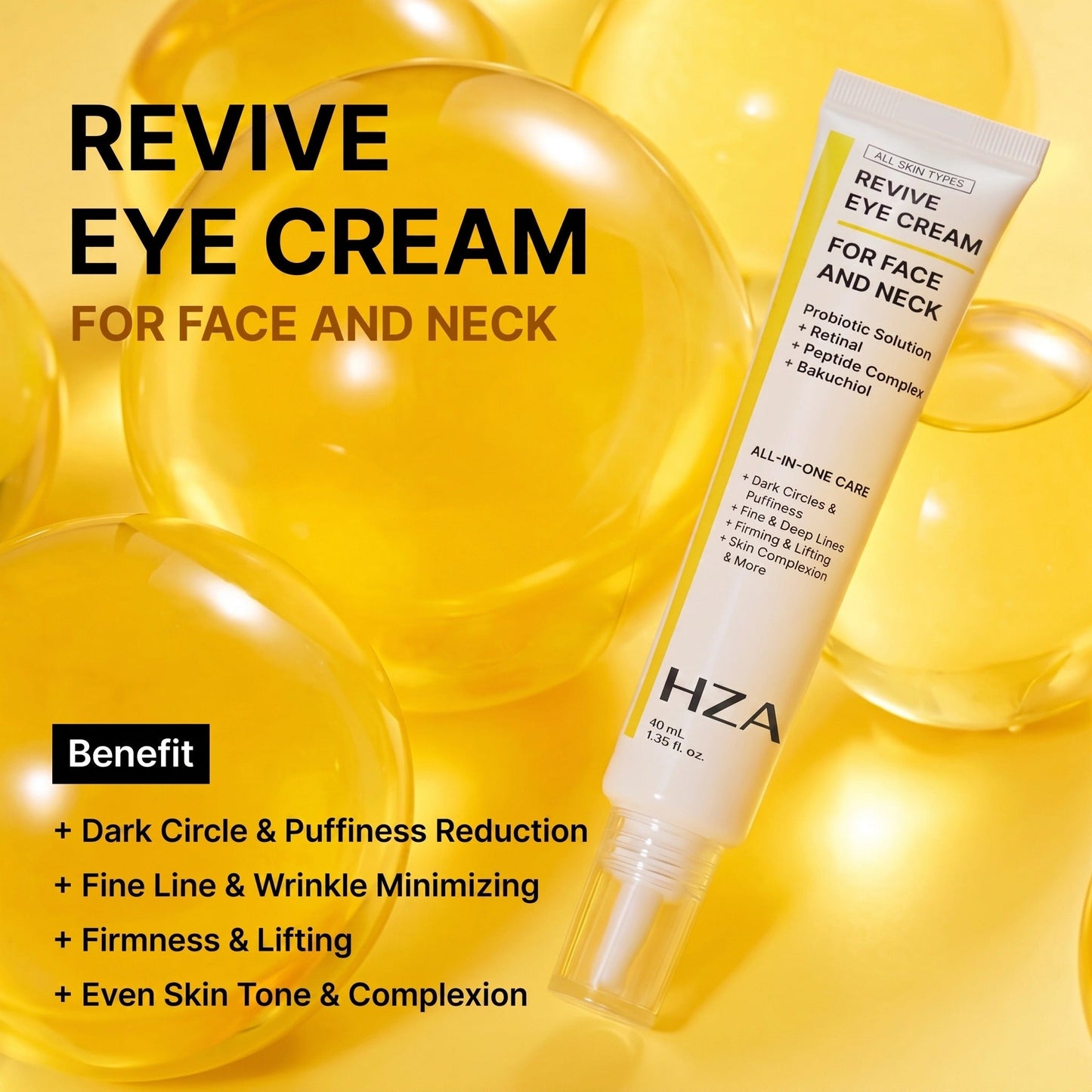 HZA AgeDefyingFormula™ Cream and Revive Eye Cream Bundle