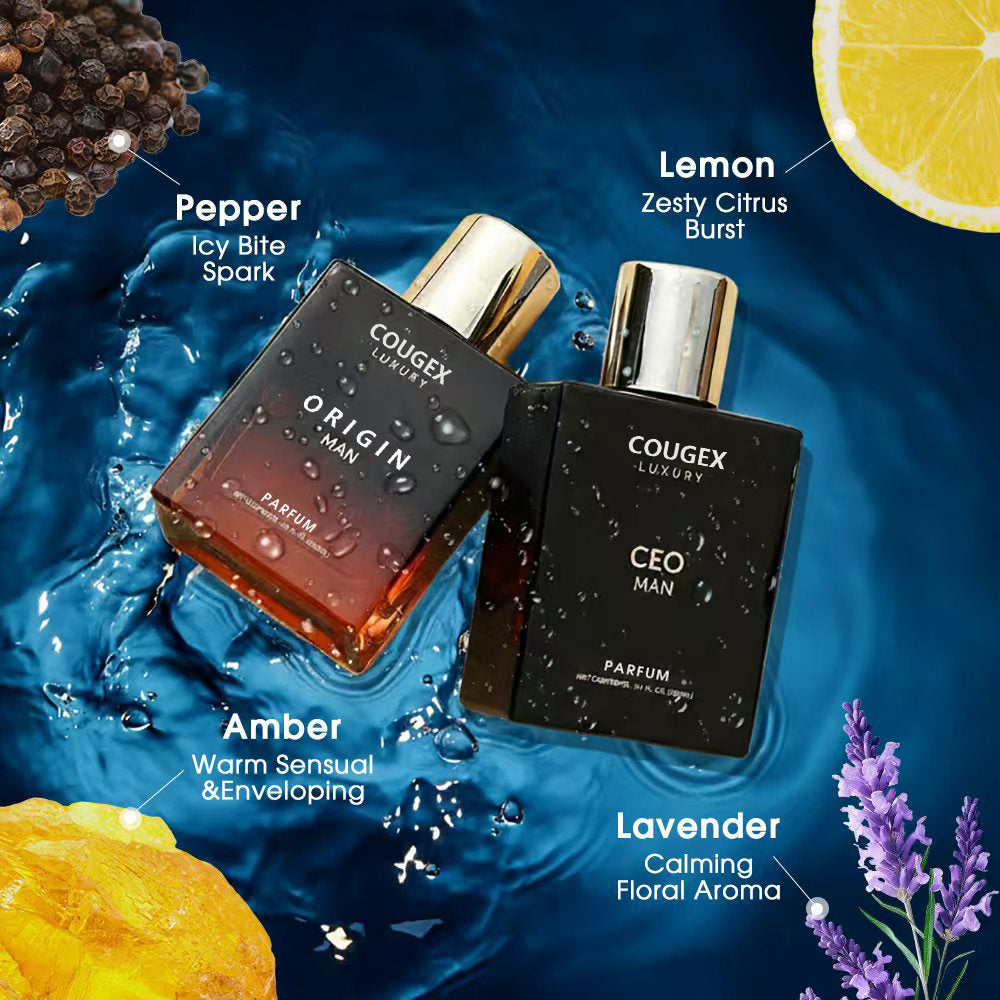 Final 3 Hours: 60%OFF🔥Gentlemen’s Fragrance Set with CEO MAN Perfume & G.O.A.T MAN Aroma