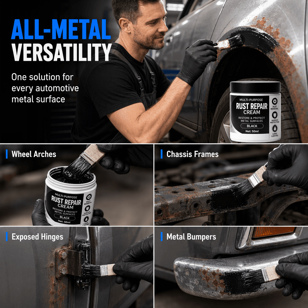 📢📢BUY 1 GET 1 FREE! !! ⏰Multi-Purpose Rust Repair Cream for Cars & Household Metal