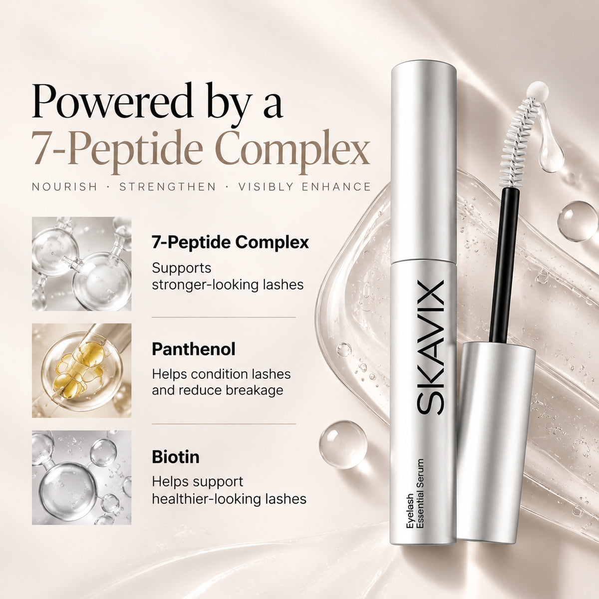 🎁 BUY 1 GET 1 FREE! Eyelash Growth Serum – Safe & Gentle Lash Care for Fuller, Thicker-Looking Lashes in 2 Weeks*