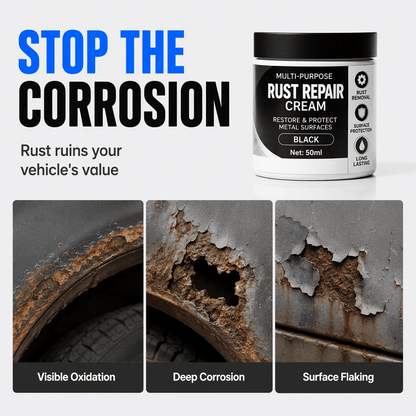 📢📢BUY 1 GET 1 FREE! !! ⏰Multi-Purpose Rust Repair Cream for Cars & Household Metal