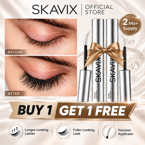 🎁 BUY 1 GET 1 FREE! Eyelash Growth Serum – Safe & Gentle Lash Care for Fuller, Thicker-Looking Lashes in 2 Weeks*