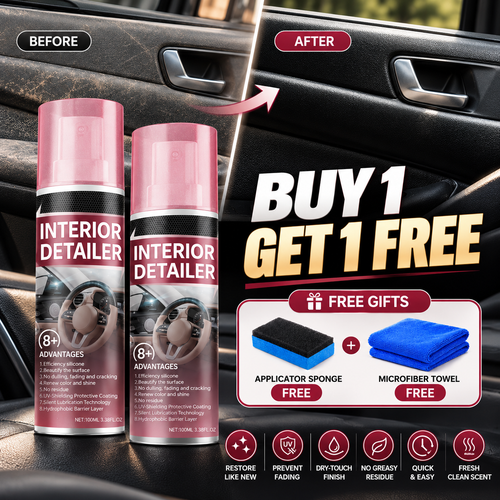 🎁 BUY 1 GET 1 FREE 🔥 | Interior Restore & Protect Spray 🚗