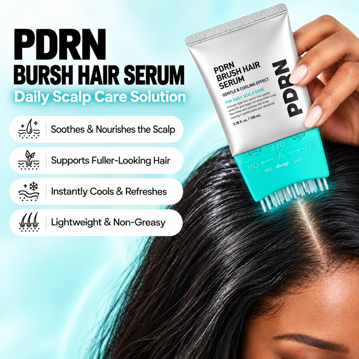 PDRN Scalp Renewal Brush Serum