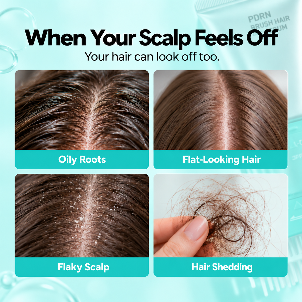 PDRN Scalp Renewal Brush Serum