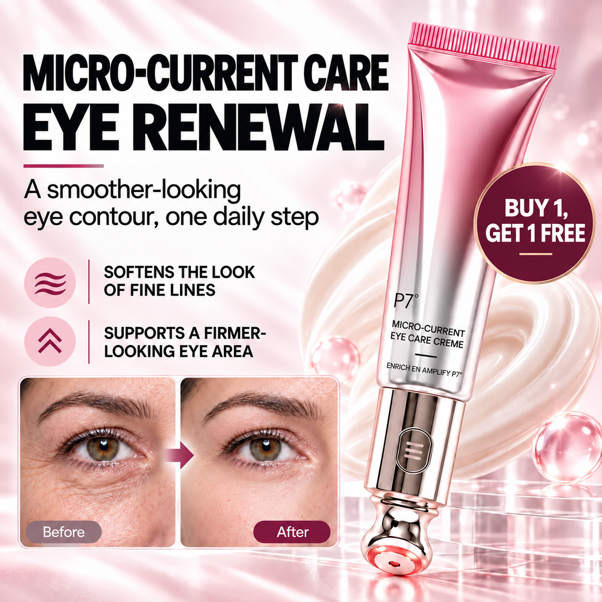 🎁 BUY 1 GET 1 FREE | P7 Eye Renewal Crème