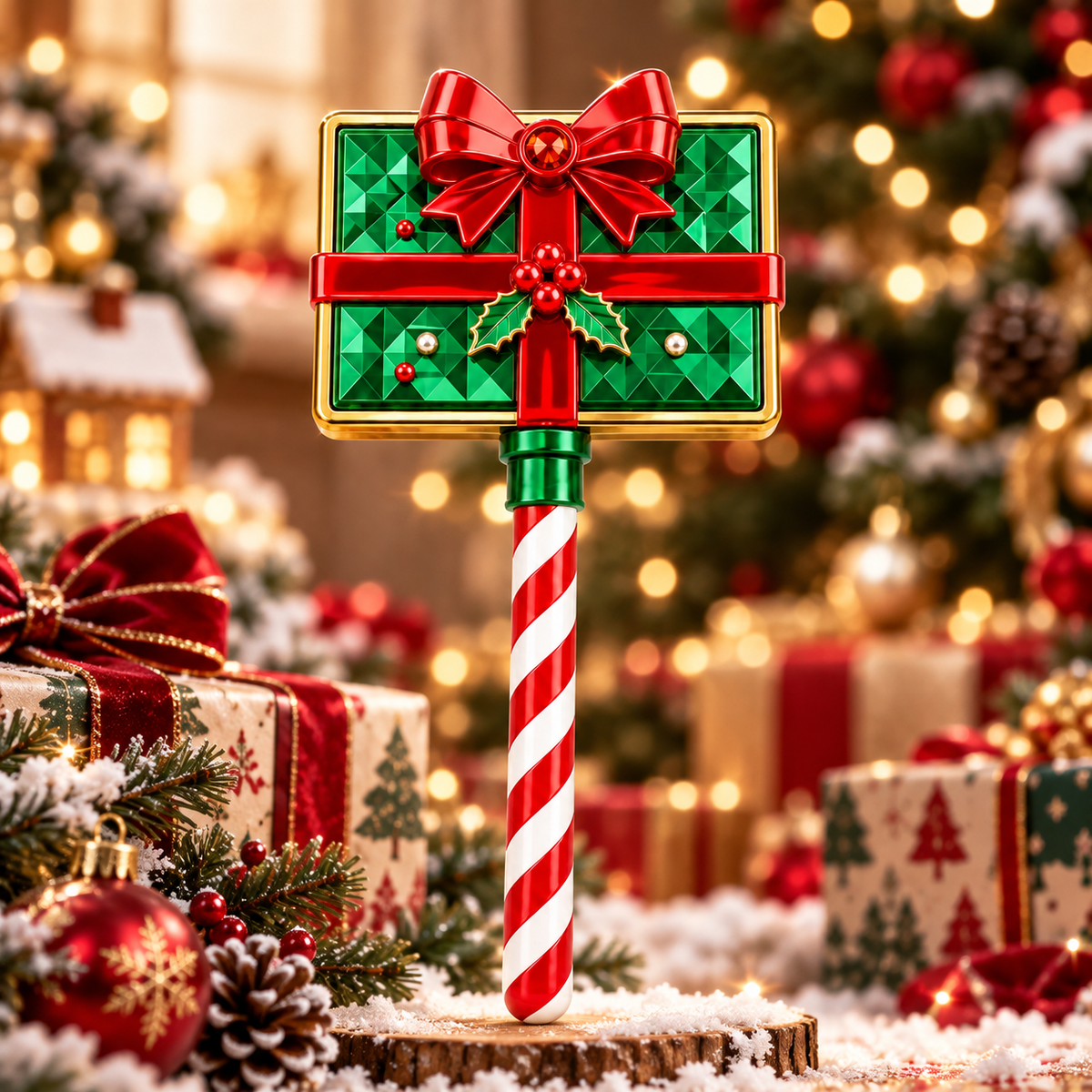 Christmas Tree Tap‑To‑Pay Wand 🎄