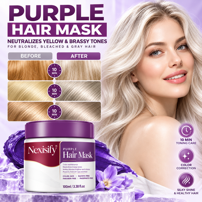 Nexisify® Blonde Rescue Purple Hair Mask