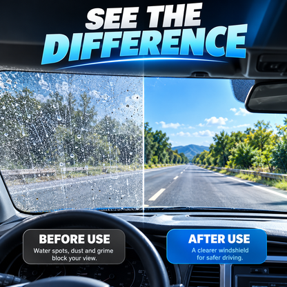 🔥 BUY 1 GET 1 FREE 🎁 Windshield Cleaning Tablets ✨🚗 | Clearer Glass, Less Hassle