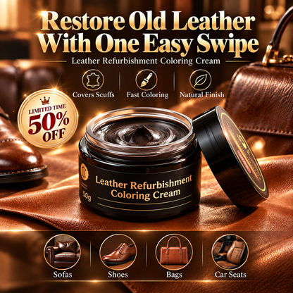 🔥Buy 1 Get 1 Free🎁 Leather Repair Paste – Fills scratches & scuffs, restores texture. Available in multiple colours. Save your favourite sofa! 💺🛡️