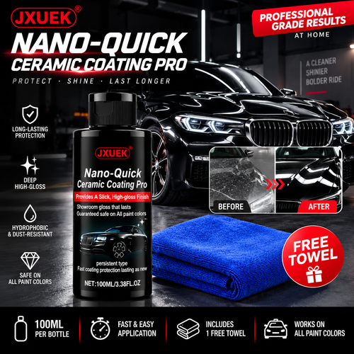 🔥 BUY 1 GET 1 FREE 🔥 JUXEK™ Ceramic Shield Pro — Advanced Nano Ceramic Coating