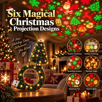 🎄✨ Christmas Magic Projector – Bring Holiday Magic to Your Home! 🎅