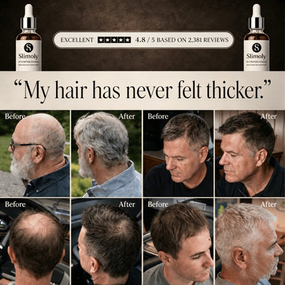 Revolutionary FST-5 Peptide Hair Growth Complex By Slimoly™