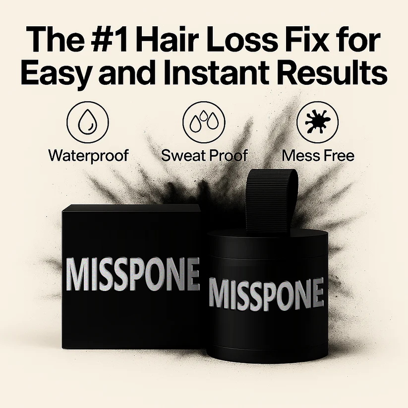 Misspone™ - Revive Your Hairline Powder