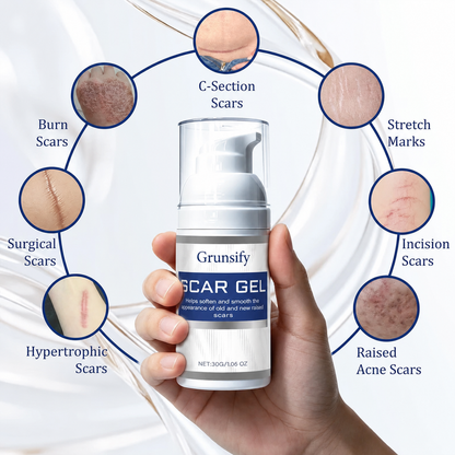 Silicone Scar Gel for Scars - Fragrance-Free, Non-Greasy Formula for Face & Body Scar Care & Appearance 🧴