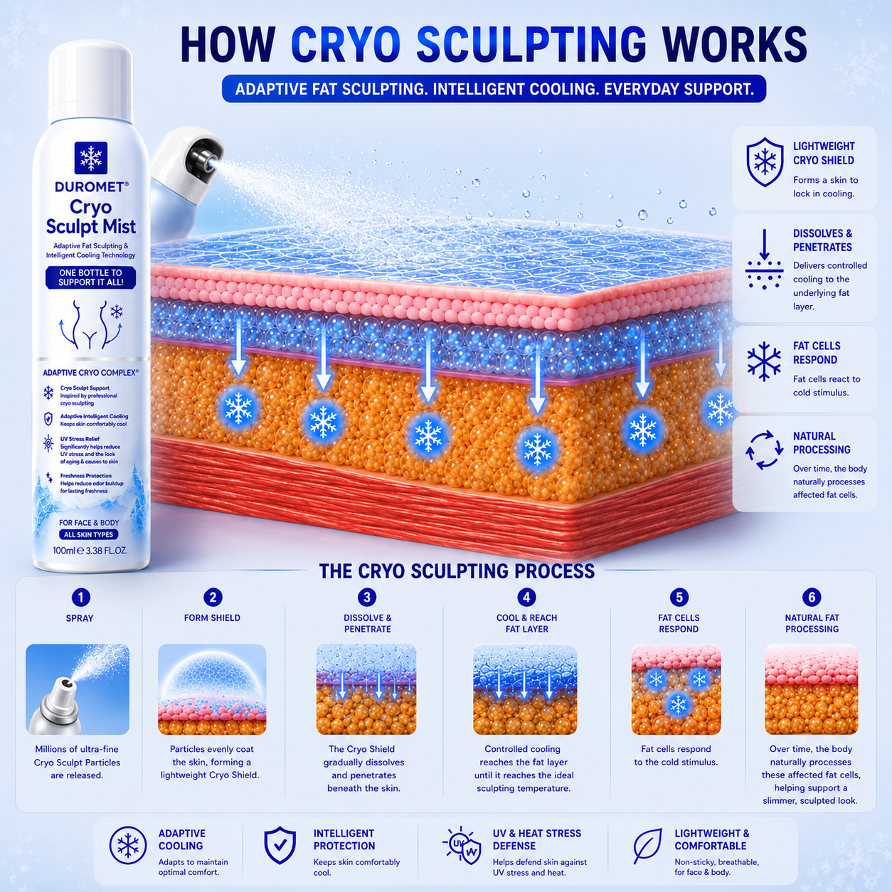 🔥LAST DAY Buy 1 Get 1 Free🔥 Pawzioo® 4-in-1 Cryo Sculpt Mist