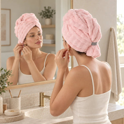 🎁 BUY 1 GET 1 FREE | Plush Hair Towel Wrap