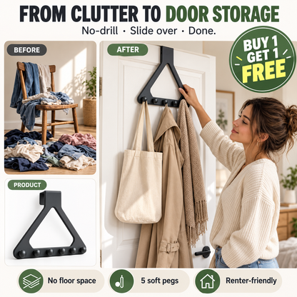 🔥 Buy 1 Get 1 Free — Hang More Clothes Tonight (No Drill)