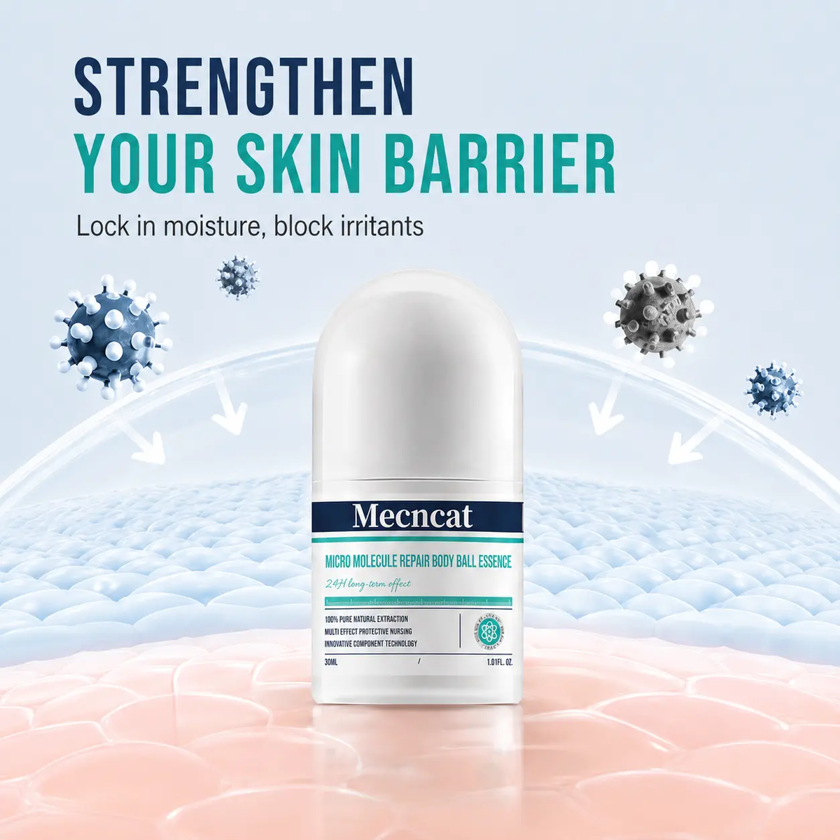 Mecncat Multi-Effect Micro-Molecular Essence Roll-On Serum - image 6