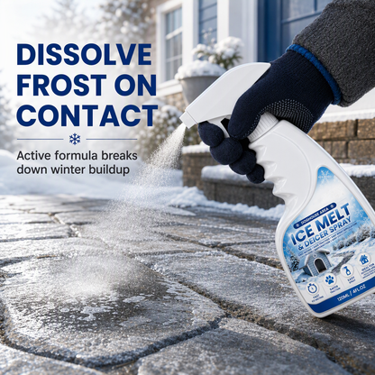 🎁 BUY 1 GET 1 FREE ❄️ Pet-Safe Snow Melting Spray – Melts Ice Fast! 🐾