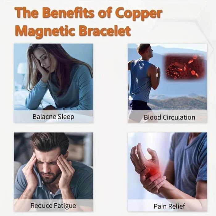 🔥LAST DAY 70% OFF-Copper Magnetic Power — Boost Circulation,Banish Fatigue